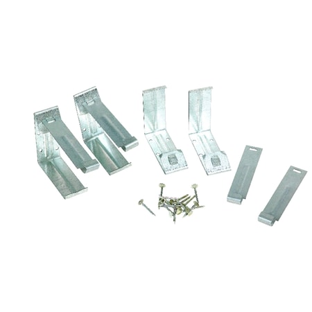 Amerimax Home Products Amerimax 1.5 in. H X 4 in. W X 5.5 in. L Metallic Galvanized Steel K Fascia Bracket 29020PK